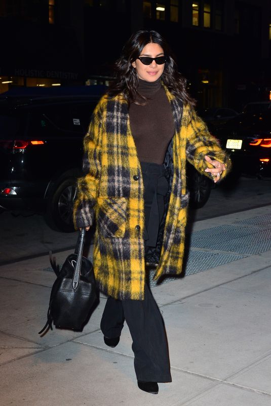 PRIYANKA CHOPRA Night Out in New York 10/24/2018