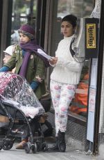 PRIYANKA CHOPRA on the Set of The Sky is Pink in London 10/14/2018
