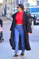 PRIYANKA CHOPRA Out for Breakfast in New York 10/17/2018