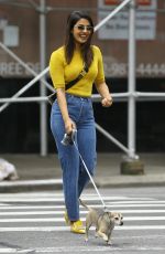 PRIYANKA CHOPRA Out with Her Dog in New York 10/10/2018