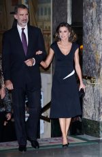 QUEEN LETIZIA OF SPAIN at Francisco Cerecedo Journalism Awards in Madrid 10/22/2018