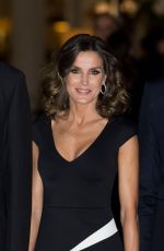 QUEEN LETIZIA OF SPAIN at Francisco Cerecedo Journalism Awards in Madrid 10/22/2018