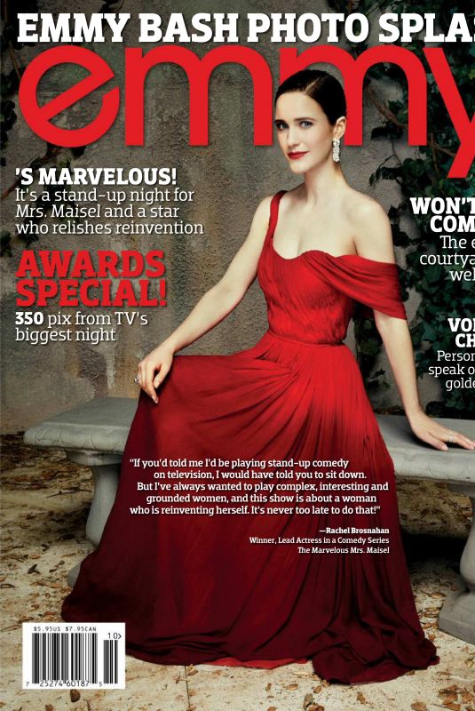 RACHEL BRISNAHAN in Emmy Magazine, November 2018
