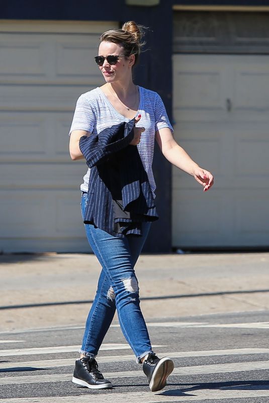 RACHEL MCADAMS Out for Lunch at All Time Restaurant in Los Feliz 10/11/2018