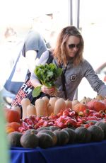 RACHEL MCADAMS Shopping at Farmer