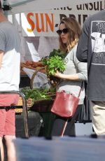 RACHEL MCADAMS Shopping at Farmer
