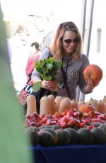 RACHEL MCADAMS Shopping at Farmer