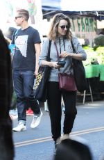 RACHEL MCADAMS Shopping at Farmer