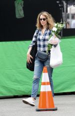 RACHEL MCADAMS Shopping at Farmers Market in Los Angeles 10/14/2018