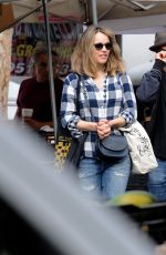 RACHEL MCADAMS Shopping at Farmers Market in Los Angeles 10/14/2018