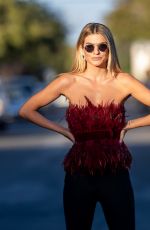 RACHEL MCCORD on the Set of a Photoshoot in Los Angeles 10/12/2018