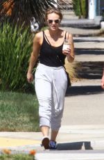 RADHA MITCHELL Out in West Hollywood 10/08/2018