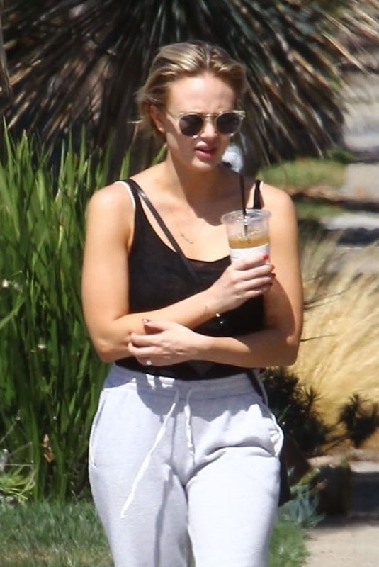 RADHA MITCHELL Out in West Hollywood 10/08/2018