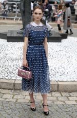 RAFFEY CASSIDY Arrives at Miu Miu Show at Paris Fashion Week 10/02/2018