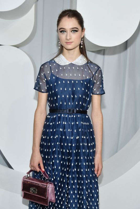 RAFFEY CASSIDY at Miu Miu Fashion Show in Paris 10/02/2018