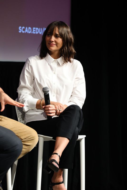RASHIDA JONES at Quincy Press Conference at Scad Savannah Film Festival 10/28/2018