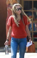 REBECCA GAYHEART in Denim Out in Studio City 10/08/2018