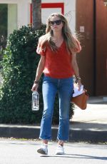 REBECCA GAYHEART Out and About in Studio City 10/08/2018
