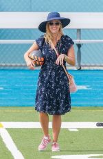 REESE WITHERSPOON at a Soccer Game in Los Angeles 10/06/2018