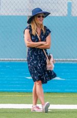 REESE WITHERSPOON at a Soccer Game in Los Angeles 10/06/2018
