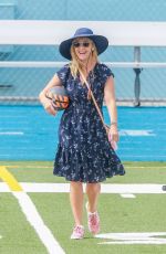 REESE WITHERSPOON at a Soccer Game in Los Angeles 10/06/2018
