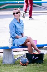 REESE WITHERSPOON at Her Son Soccer Game in Malibu 09/30/2018