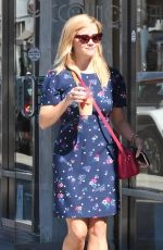 REESE WITHERSPOON Out for Coffee in Los Angeles 10/04/2018