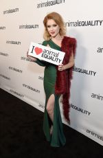 RENEE OLSTEAD at Animal Equality’s Inspiring Global Action Los Angeles Gala 10/27/2018