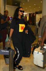 RIHANNA Arrives at Airport in Sydney 10/01/2018