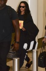 RIHANNA Arrives at Airport in Sydney 10/01/2018