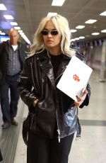 RITA ORA Arrives at Airport in Milan 10/26/2018