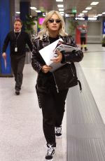 RITA ORA Arrives at Airport in Milan 10/26/2018
