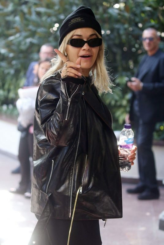 RITA ORA Arrives in Milan 10/25/2018