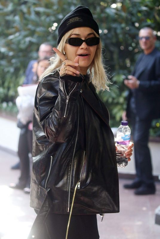 RITA ORA Arrives in Milan 10/25/2018