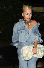 RITA ORA at Chiltern Firehouse in London 10/19/2018