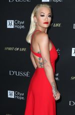 RITA ORA at City of Hope Gala in Los Angeles 10/11/2018