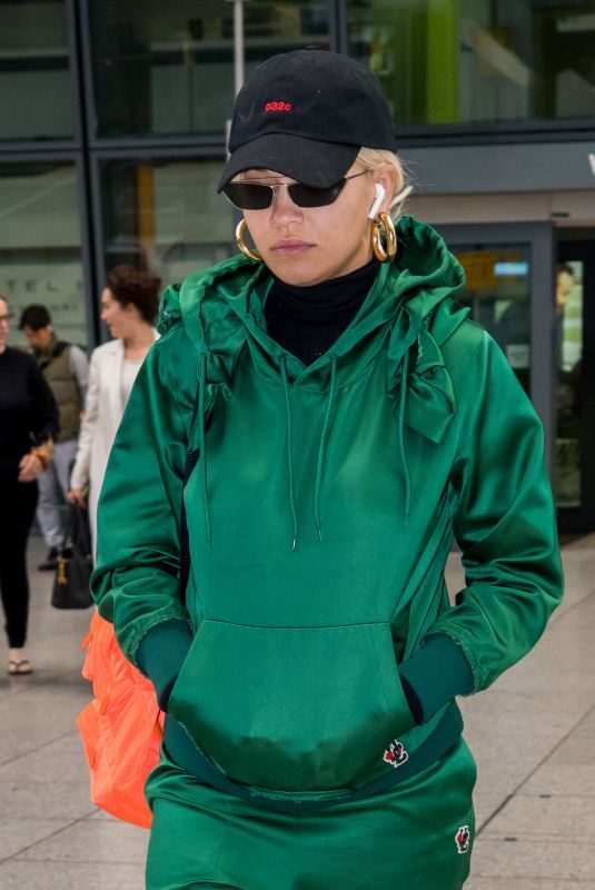 RITA ORA at Heathrow Airport in London 10/17/2018