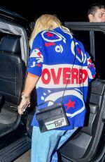 RITA ORA  at Matsuhisa Restaurant in West Hollywood 10/14/2018