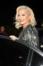RITA ORA at Unicef Halloween Ball in London 10/30/2018