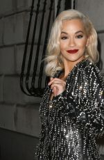 RITA ORA at Unicef Halloween Ball in London 10/30/2018