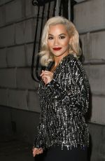 RITA ORA at Unicef Halloween Ball in London 10/30/2018