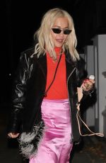 RITA ORA Leaves a Recording Studio in Westminster 10/18/2018