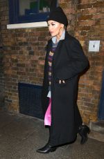 RITA ORA Leaves Royal Drury Lane Theatre in London 10/28/208