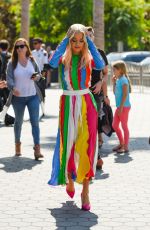 RITA ORA on the Set of Extra at Universal Studios 10/08/2018