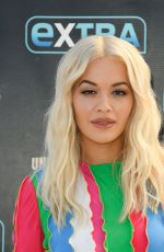 RITA ORA on the Set of Extra at Universal Studios 10/08/2018