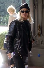RITA ORA Out and About in Milan 10/25/2018