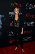 ROBIN WRIGHT at House of Cards Season 6 Premiere in Los Angeles 10/22/2018