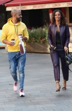 ROCHELLE HUMES at Global Radio in London 10/05/2018