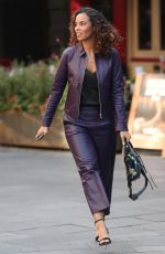 ROCHELLE HUMES at Global Radio in London 10/05/2018