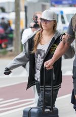 RONDA ROUSEY at Airport in Melbourne 10/04/2018